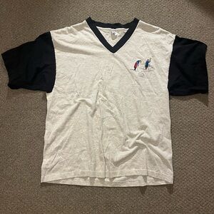 vintage embroidered golf tee
